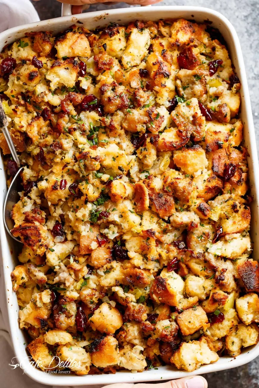 Chicken Sausage And Herb Stuffing