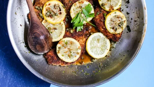 Chicken Scaloppine With Lemon Glaze Low