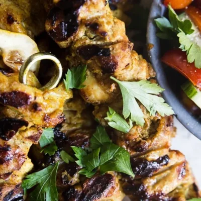 Chicken Shawarma Kebab Salad