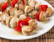 Chicken Shish Kabob With Pineapple Sauce