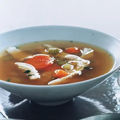 Chicken Soup With Rice From Scratch