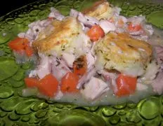 Chicken Stew With Biscuits