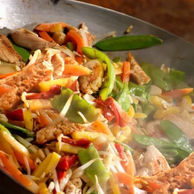 Chicken Stir Fry With Yams