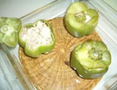 Chicken Stuffed Bell Peppers