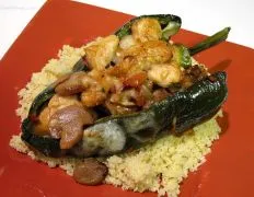 Chicken Stuffed Poblano Chiles