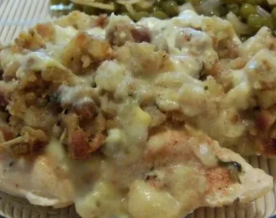 Chicken Stuffing Bake