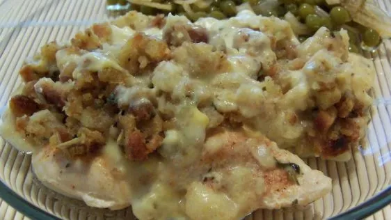 Chicken Stuffing Bake