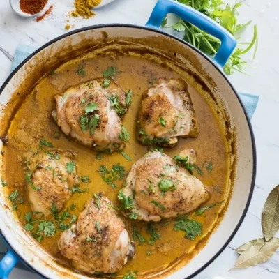 Chicken Thigh With Curry Sauce