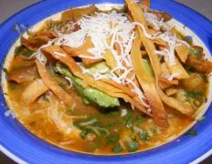 Chicken Tortilla Soup Similar To Houstons