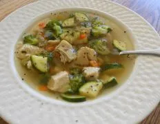 Chicken &Amp; Veggie Soup