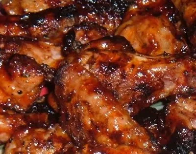 Chicken Wings With Thai Sweet &Amp; Hot Chili Glaze