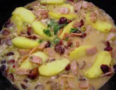 Chicken With Apple, Cranberry And