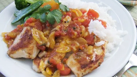 Chicken With Apricot Salsa