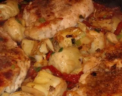 Chicken With Artichokes