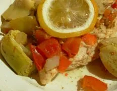 Chicken With Artichokes And Lemon