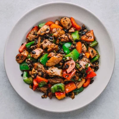 Chicken With Black Bean Sauce