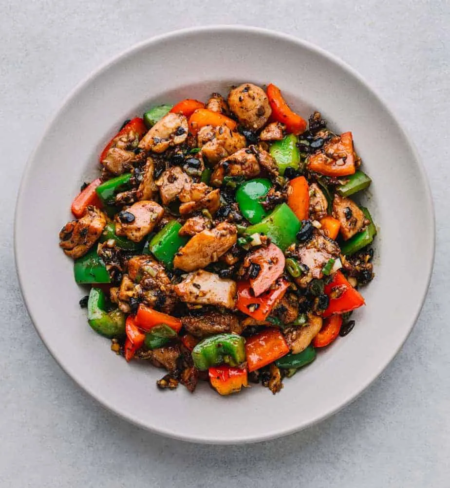 Chicken With Black Bean Sauce