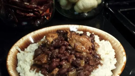 Chicken With Black Beans And Rice