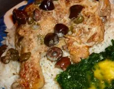 Chicken With Capers And Italian Olives
