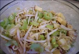 Chicken With Celery And Bean Sprouts