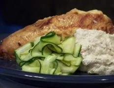 Chicken With Creamy Zucchini And Lime Stuffing