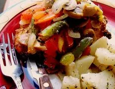 Chicken With Fresh Herbs And Vegetables