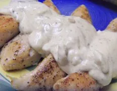 Chicken With Garlic Cream Sauce 3