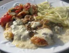 Chicken With Parmesan Cream Sauce