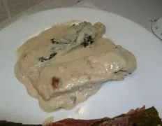 Chicken With Roasted Garlic &Amp; Parmesan Sauce