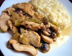 Chicken With Shitakes And Artichokes