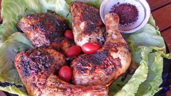 Chicken With Sumac Jujeh Al Sammak