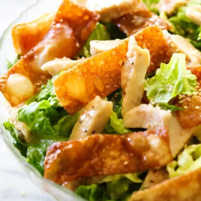 Chicken Wonton Salad