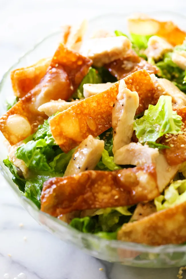 Chicken Wonton Salad