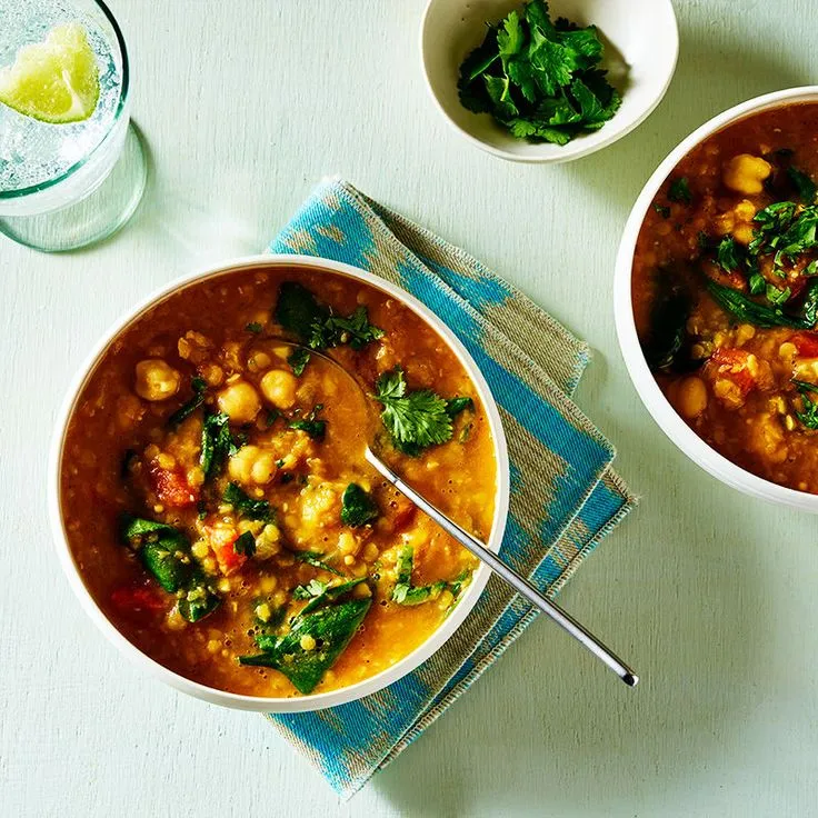 Chickpea And Cauliflower Stew Ww