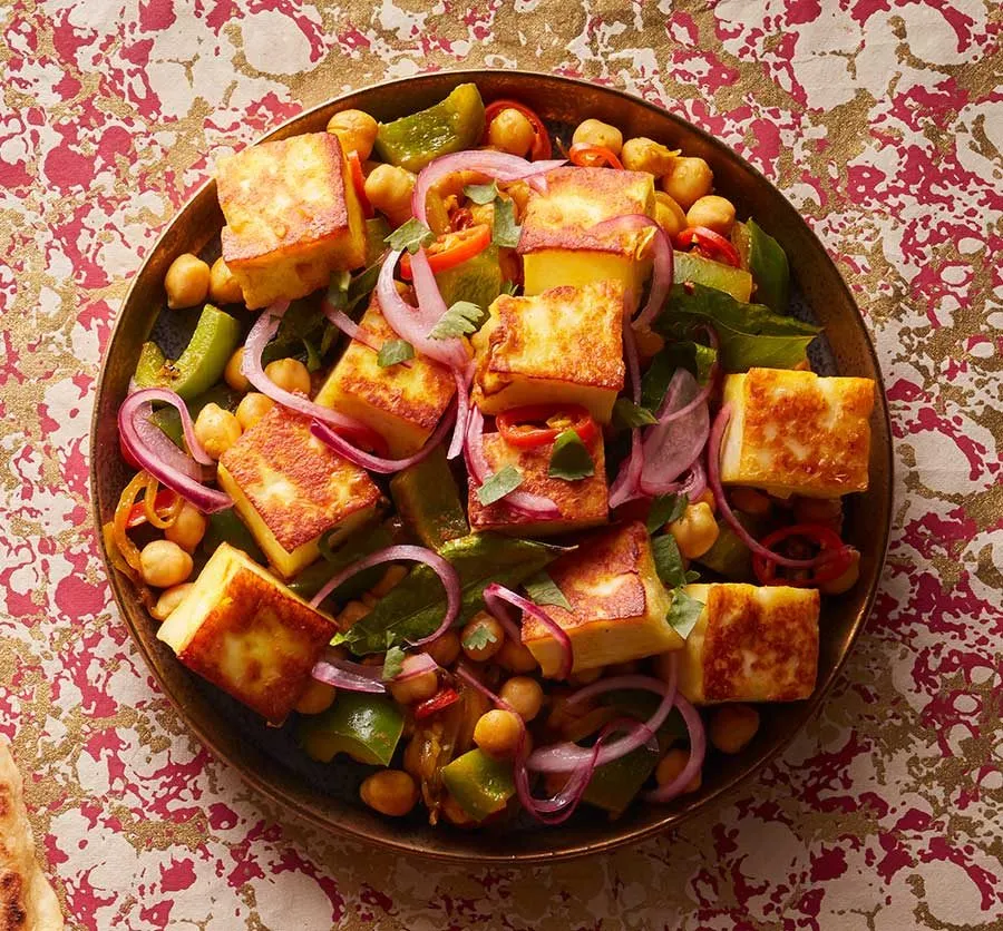 Chickpea And Paneer Curry