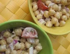 Chickpea And Tahini Salad