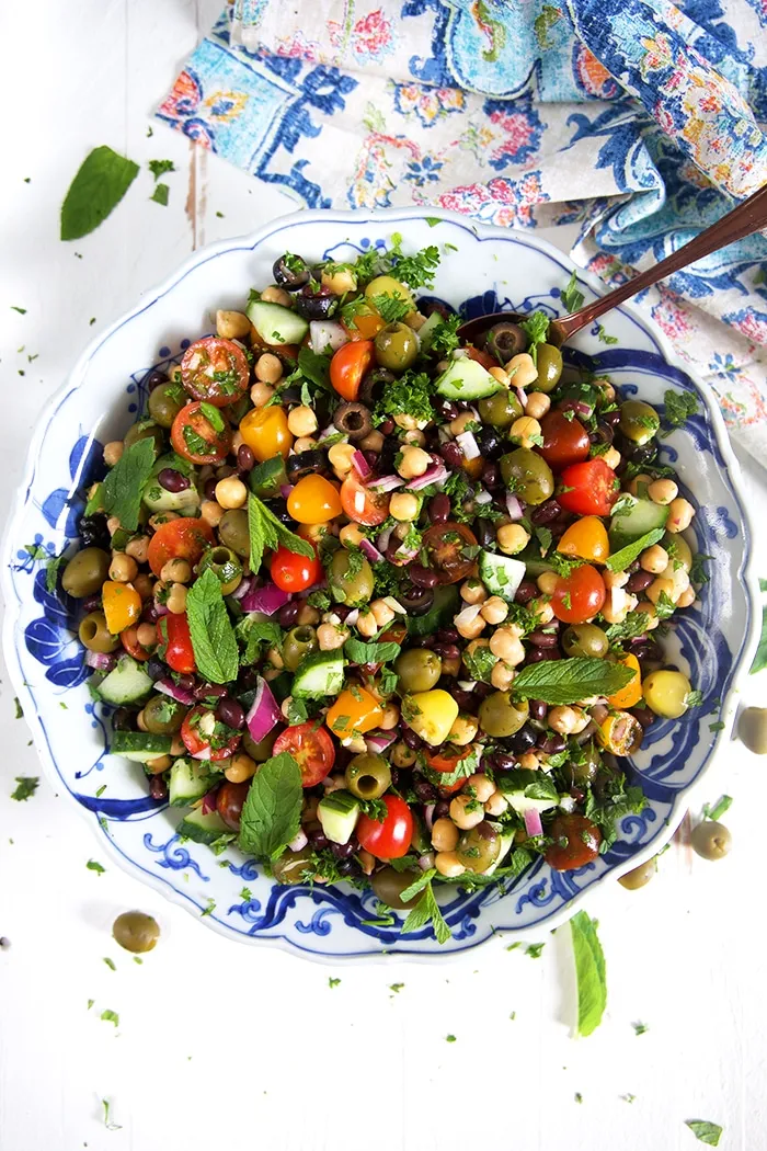 Chickpea Salad Garbanzo Bean Salad