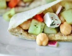 Chickpea Salad Pitas