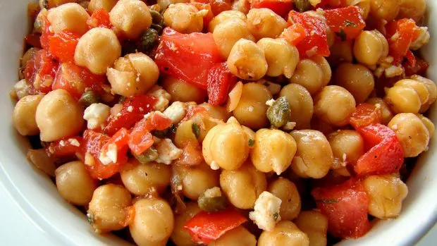 Chickpea Salad With Cumin Vinaigrette