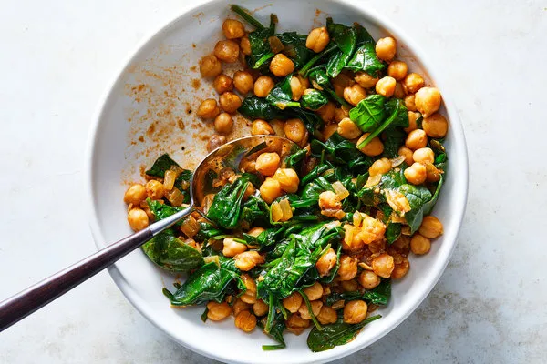 Chickpea, Spinach And Tomato