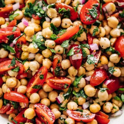 Chickpea And Heirloom Tomato Salad Recipe