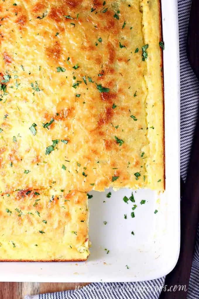 Chile Cheese Egg Casserole