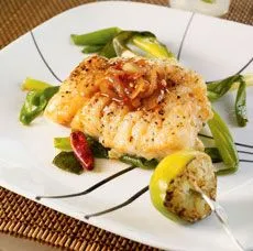 Chile Ginger Halibut