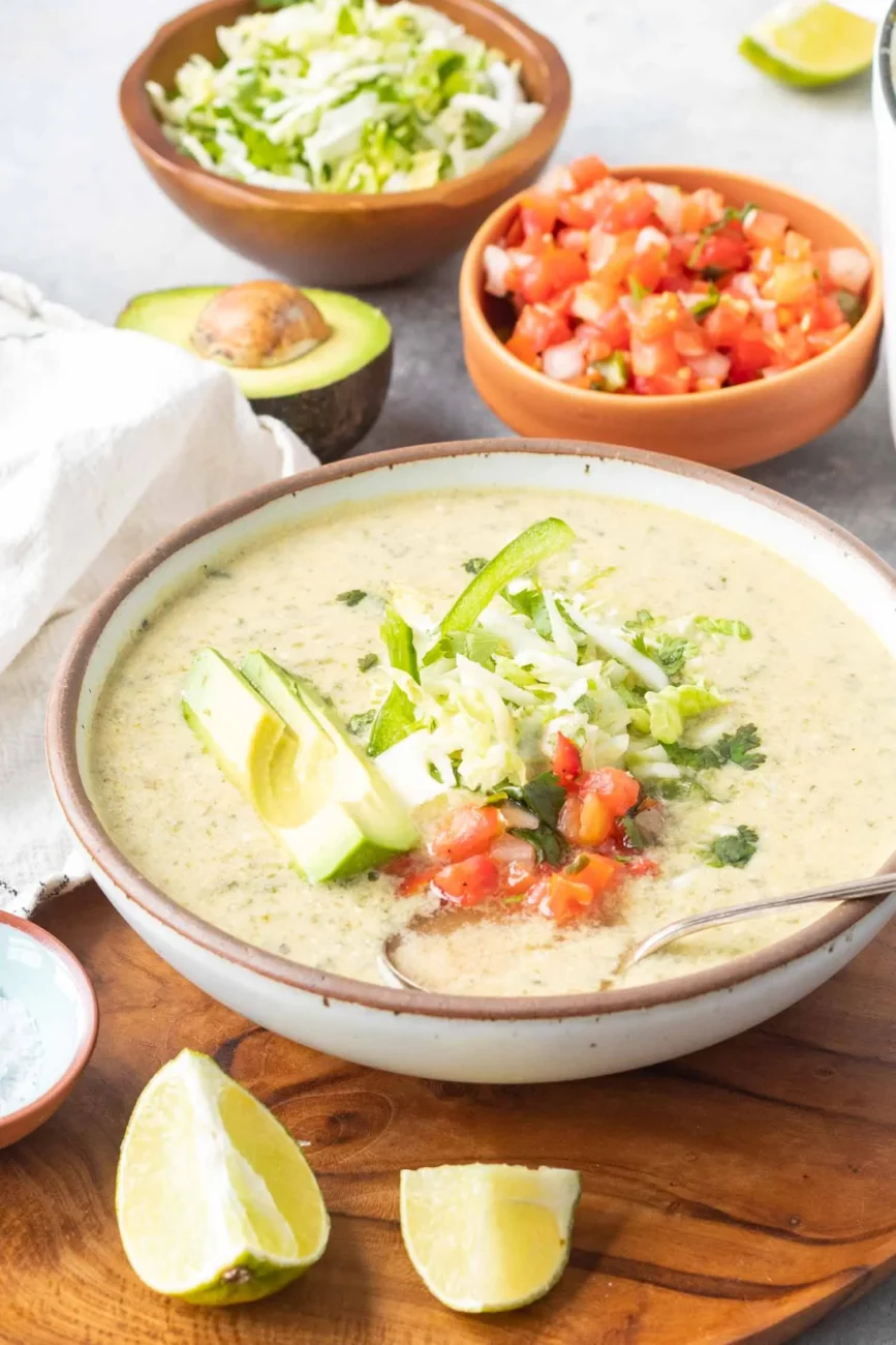 Chile Relleno Chicken Soup