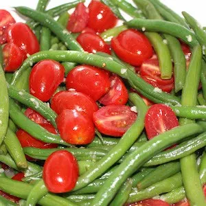 Chilean Tossed Green Beans And Tomatoes