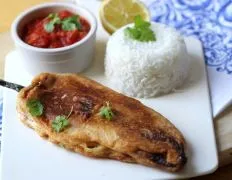 Chiles Rellenos In Tomato Broth