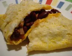 Chili Bean Cheese Omelet