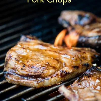 Chili Garlic Marinated Pork Chops