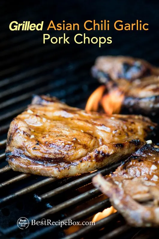 Chili Garlic Marinated Pork Chops