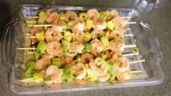 Chilled Garlic Shrimp with a Spicy Twist